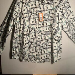 OppoSuits Money Print Shirt